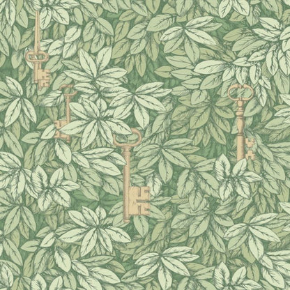 Chiavi Segrete Wallpaper - Olive - 114/9018