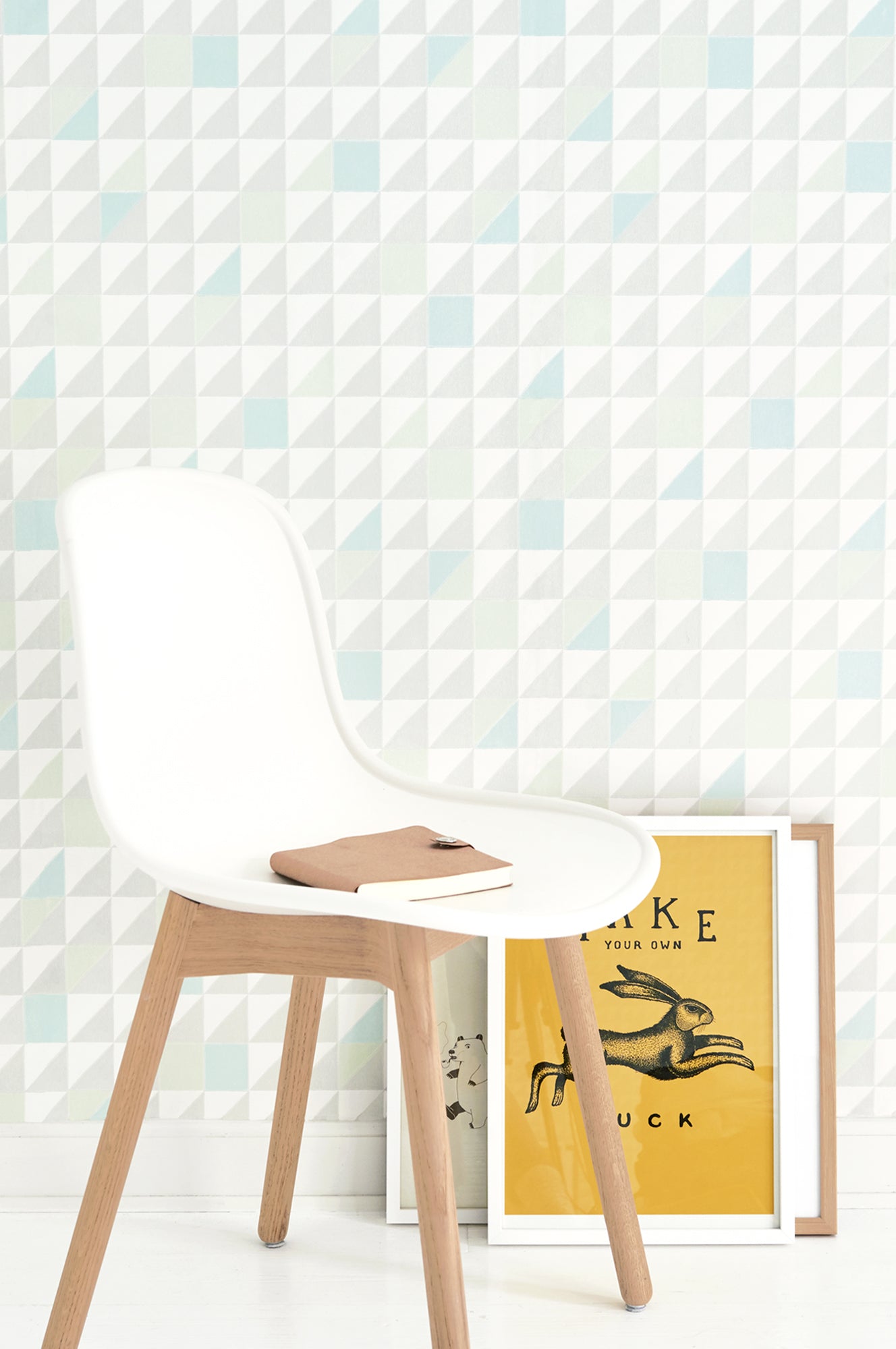 Katinka Turquoise/green Wallpaper - Majvillan