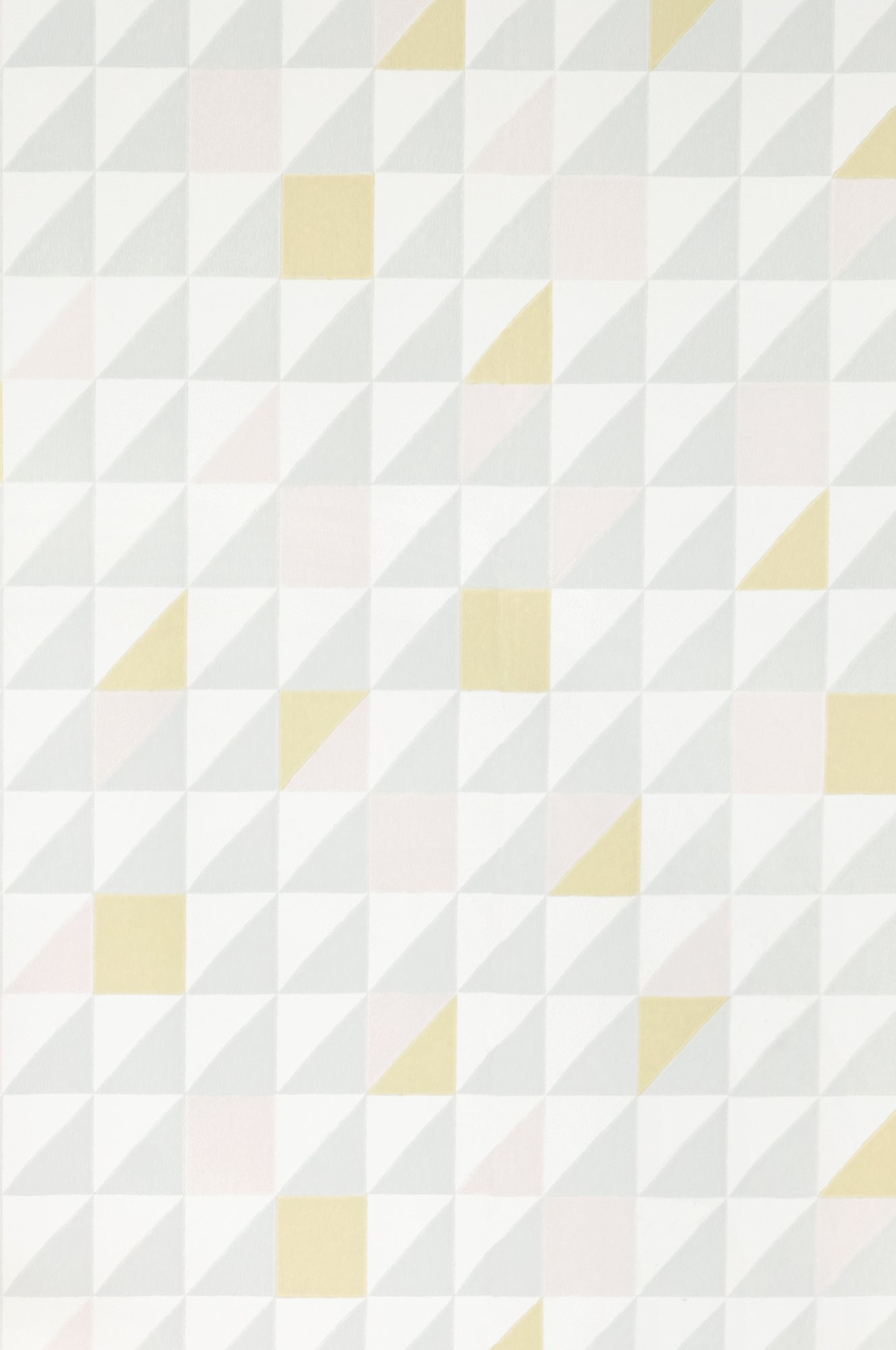 Katinka Pink/yellow Wallpaper - Majvillan