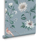 115047 - Nuit Wallpaper - Sky Blue - Graham & Brown