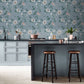 115047 - Nuit Wallpaper - Sky Blue - Graham & Brown