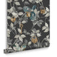 115051 - Lock and Key Wallpaper - Charcoal - Graham & Brown