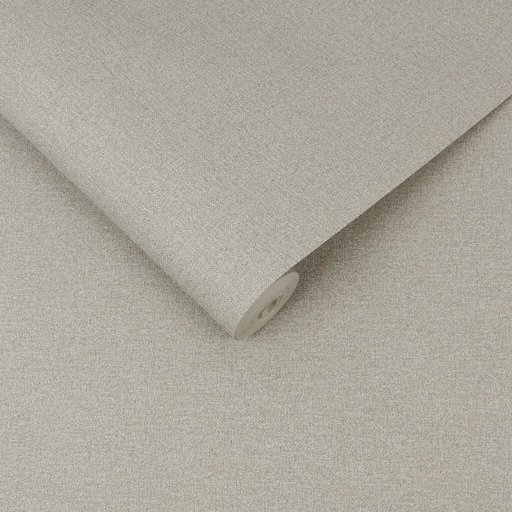 115239 - Twill Wallpaper - Ecru - Graham & Brown