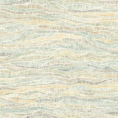 Meadow Wallpaper - Buttercup, Sage & Soot - 115/13040