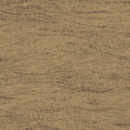 Meadow Wallpaper - Metallic Bronze & Soot - 115/13041