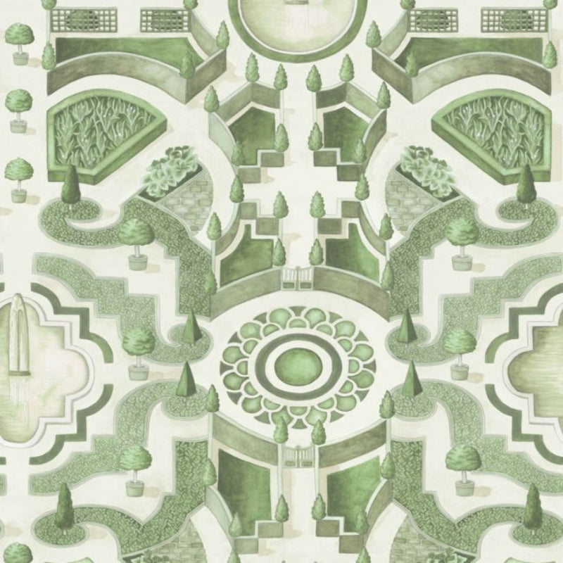 Topiary Wallpaper - Olive Green - 115/2005