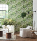 Fern Wallpaper - Dark Viridian & Teal - 115/7022