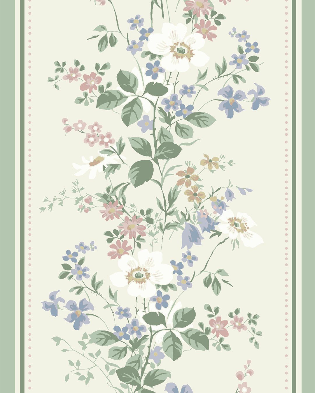 116038 - Olivia Bard Wallpaper - Beige - Midbec