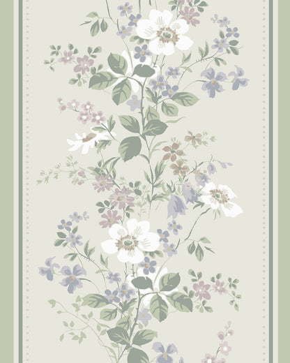 116039 - Olivia Bard Wallpaper - Gray - Midbec