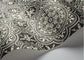 Piccadilly Seville Wallpaper - Grey & Metallic Gold on Black - 117/8022