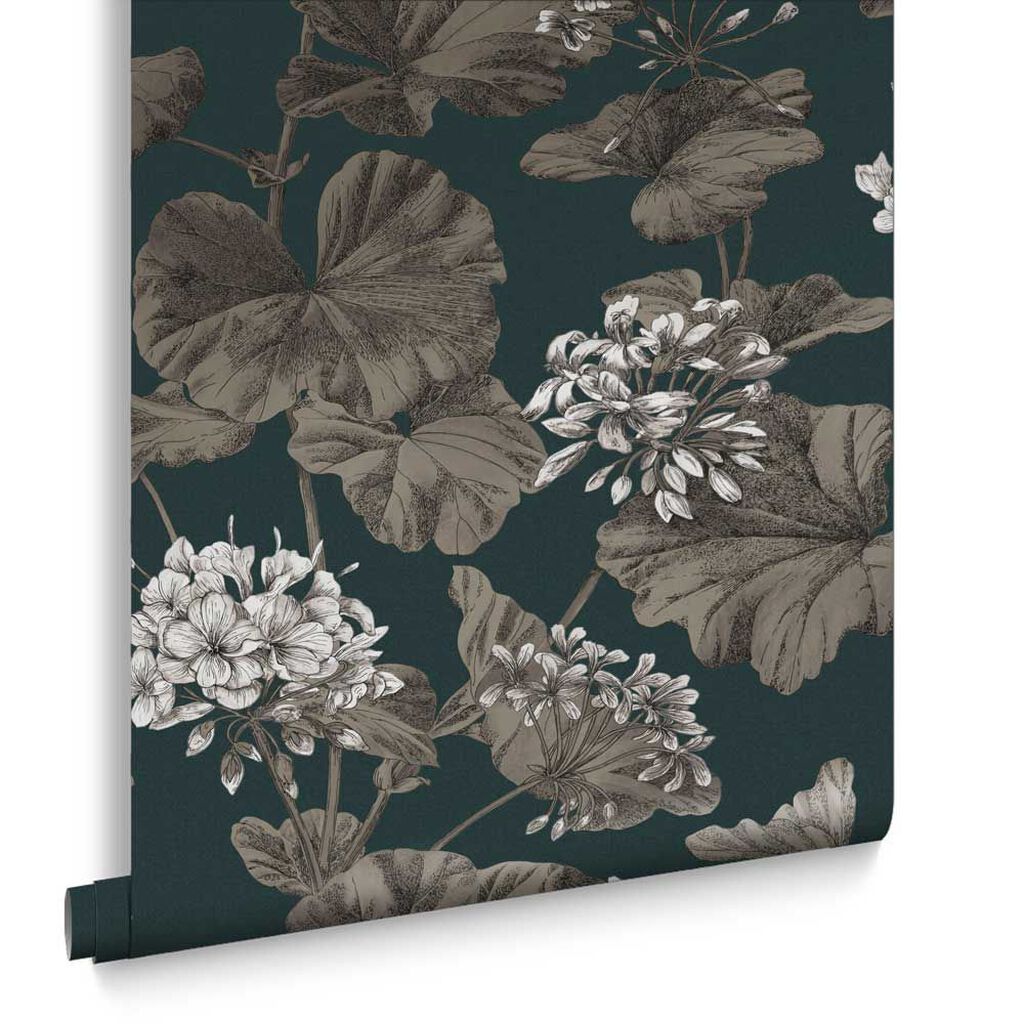 118007 - Florentia Wallpaper - Emerald - Graham & Brown