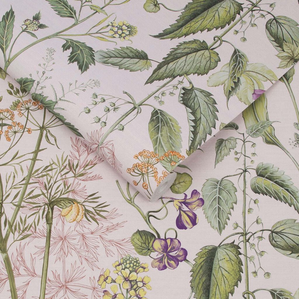 118015 - Edulis Wallpaper - Blush - Graham & Brown