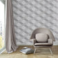 118027 - Fractal Wallpaper - Grey - Graham & Brown