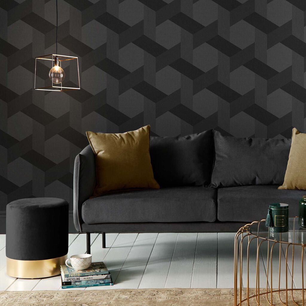 118028 - Fractal Wallpaper - Ground - Graham & Brown