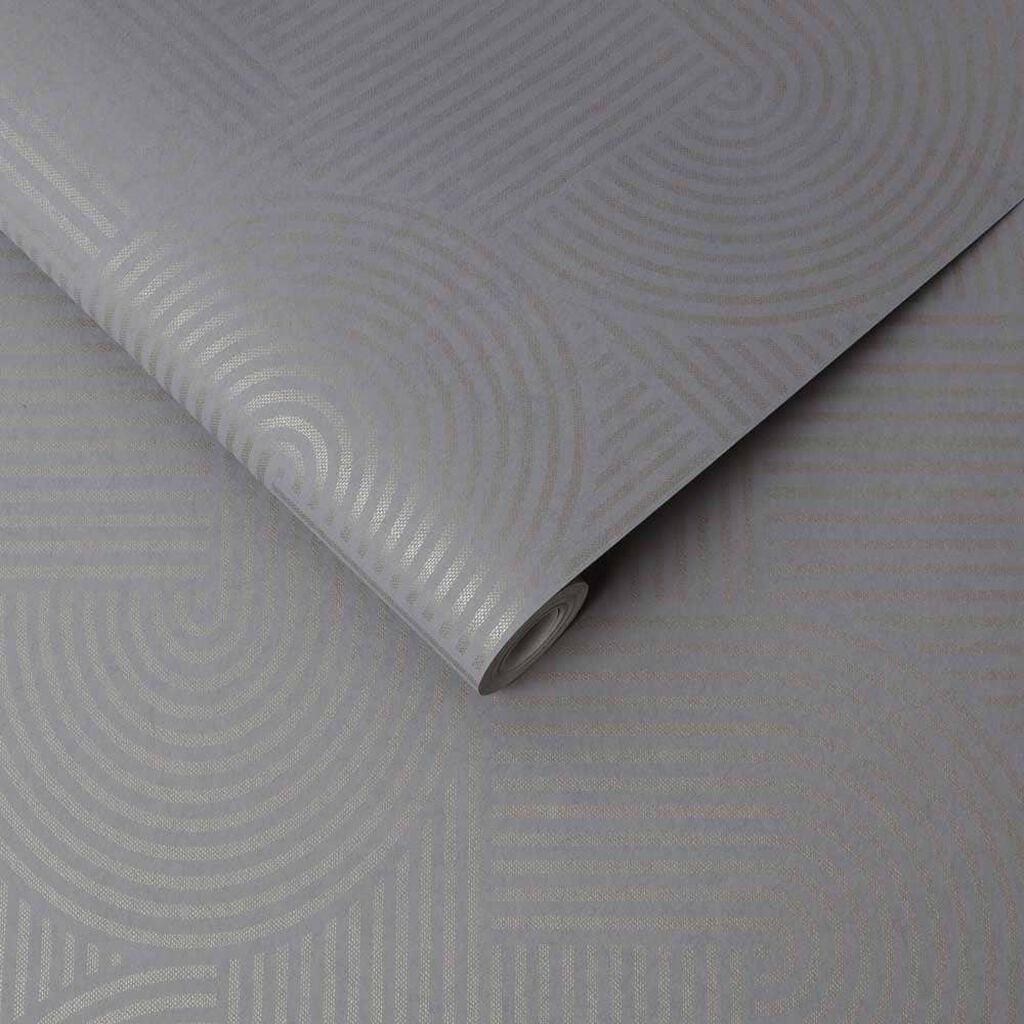 118041 - Centra Wallpaper - Taupe - Graham & Brown
