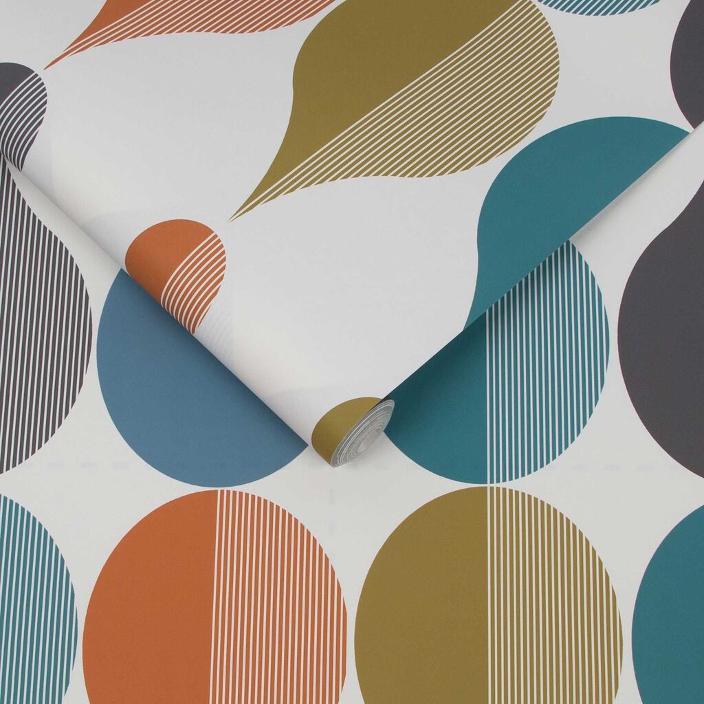 118045 - Coronation Craze Wallpaper - Carnival - Graham & Brown