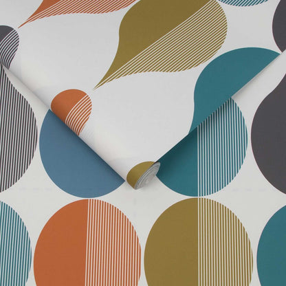 118045 - Coronation Craze Wallpaper - Carnival - Graham & Brown