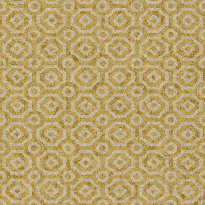 Queens Quarter Wallpaper - Metallic Silver on Metallic Gold - 118/10022