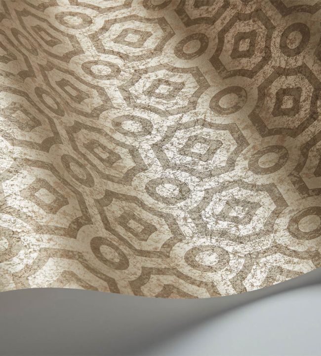Queens Quarter Wallpaper - Metallic Gilver - 118/10024