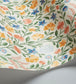 Court Embroidery Wallpaper - Coral, Marigold, Hyacinth on Parchment - 118/13029