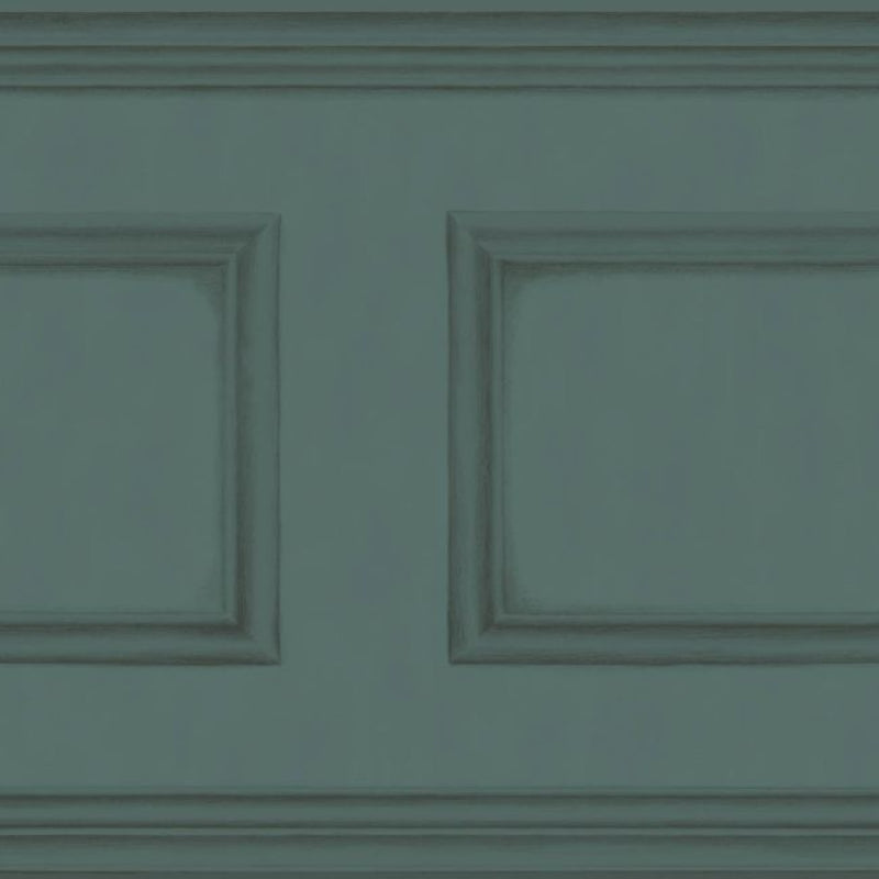 Library Frieze Wallpaper - Dark Viridian - 118/14032