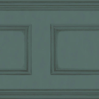 Library Frieze Wallpaper - Dark Viridian - 118/14032