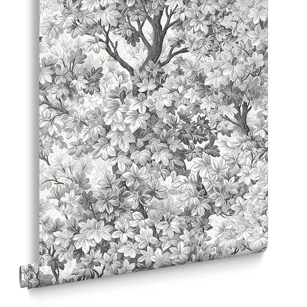 119661 - Coppice Wallpaper - Mono - Graham & Brown