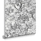 119661 - Coppice Wallpaper - Mono - Graham & Brown