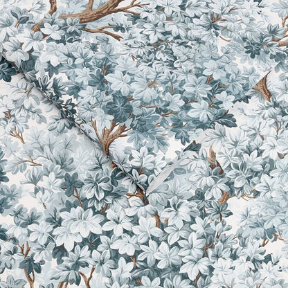 119664 - Coppice Wallpaper - Blue - Graham & Brown