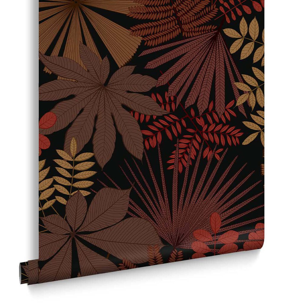 119666 - Bohemia Wallpaper - Alizarin - Graham & Brown