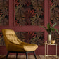 119666 - Bohemia Wallpaper - Alizarin - Graham & Brown
