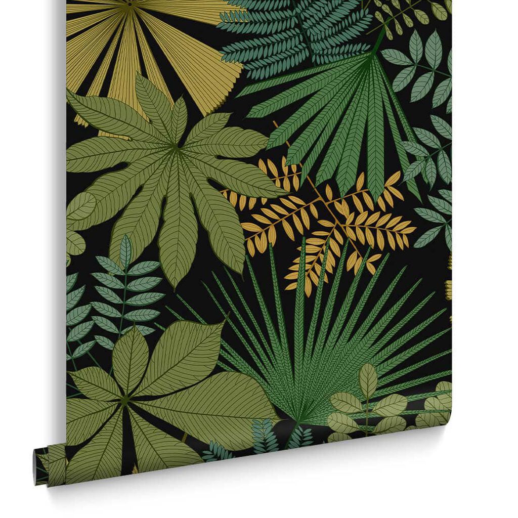 119668 - Bohemia Wallpaper - Green - Graham & Brown