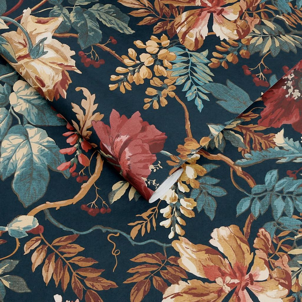 119676 - Florenzia Wallpaper - Dusk - Graham & Brown