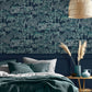 119681 - Idyll Tree Wallpaper - Navy - Graham & Brown