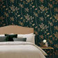 119881 - Anthriscus Wallpaper - Emerald - Graham & Brown