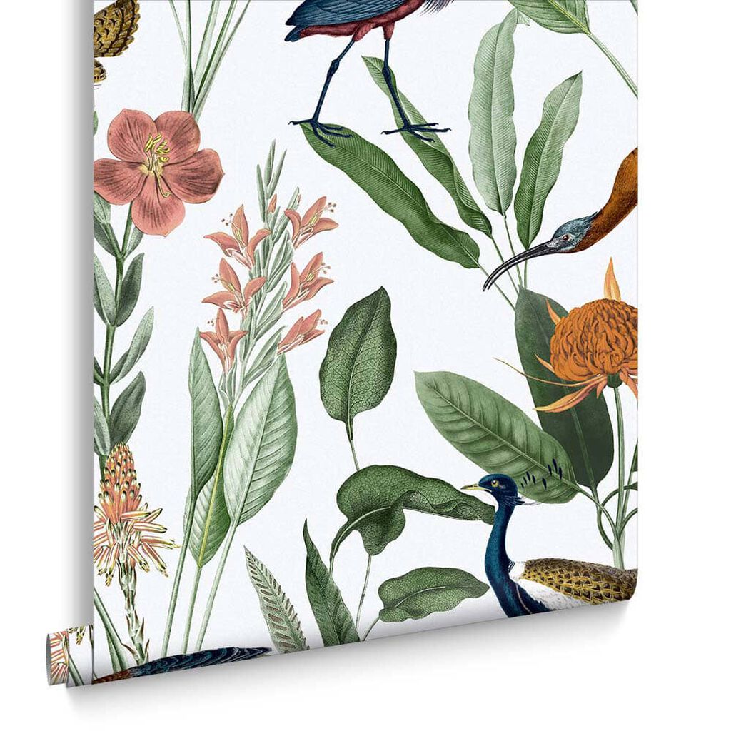 119883 - Glasshouse Day Wallpaper - Green - Graham & Brown