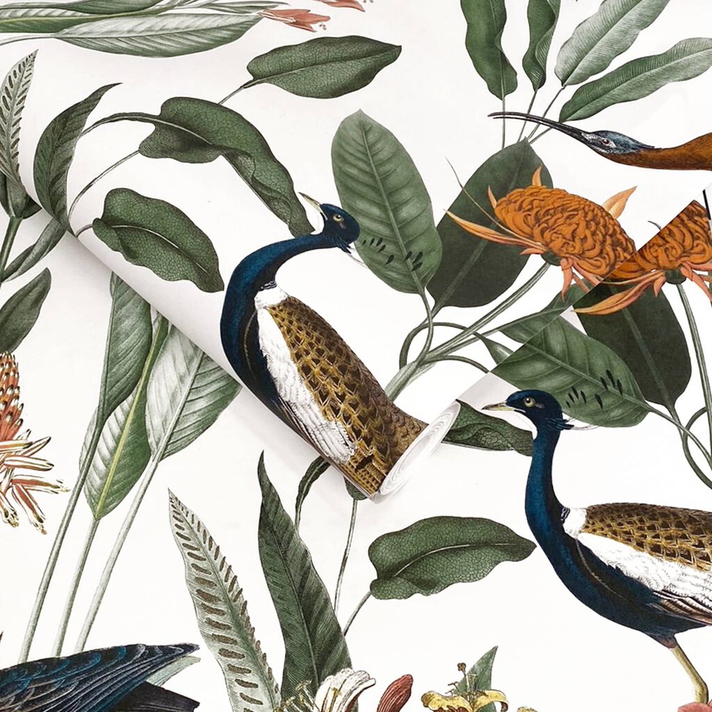 119883 - Glasshouse Day Wallpaper - Green - Graham & Brown