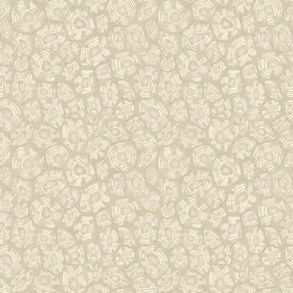Savanna Shell Wallpaper - Parchment, Linen & Metallic Gilver - 119/4021