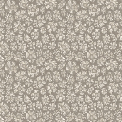 Savanna Shell Wallpaper - Shell Mica, Taupe & Metallic Gilver - 119/4022
