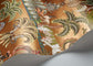 Afrika Kingdom Wallpaper - Olive Green & Spring Green on Metallic Bronze - 119/5025