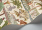 Afrika Kingdom Wallpaper - Olive Green & Spring Green on Cream - 119/5026