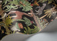 Afrika Kingdom Wallpaper - Olive Green & Spring Green on Black - 119/5027