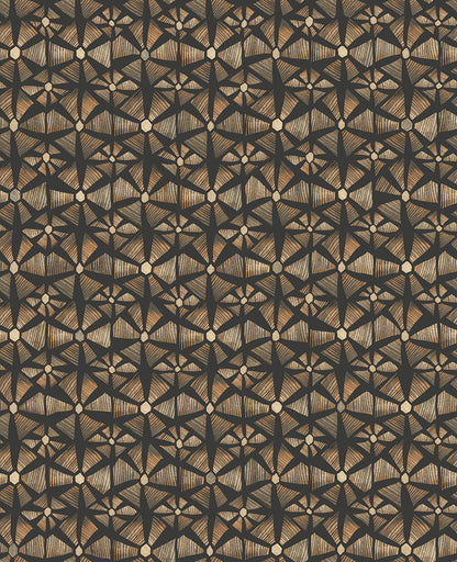 Kalahari Wallpaper - Spice & Black - 119/6028