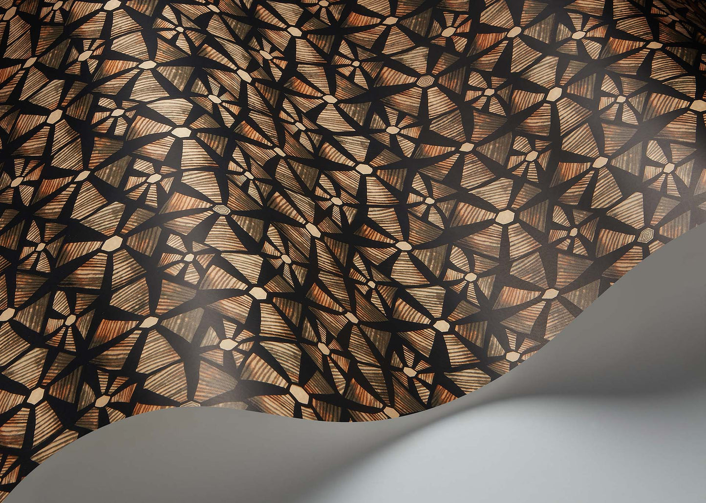 Kalahari Wallpaper - Spice & Black - 119/6028