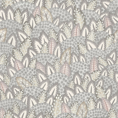 Zulu Terrain Wallpaper - Heath Grey & Blush - 119/9040