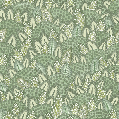 Zulu Terrain Wallpaper - Sage & Olive - 119/9041