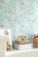 Bambu Turquoise Wallpaper - Majvillan