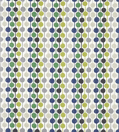 Taimi Fabric - Apple / Ivy / Slate