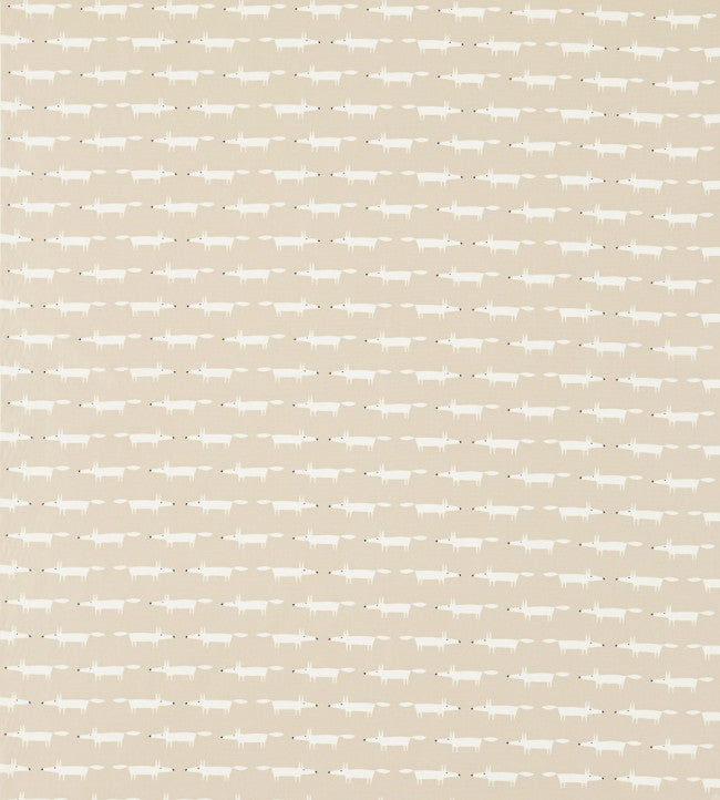 Little Fox Fabric - Snow