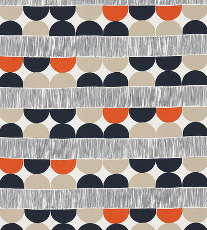 Octant Fabric - Paprika / Multi